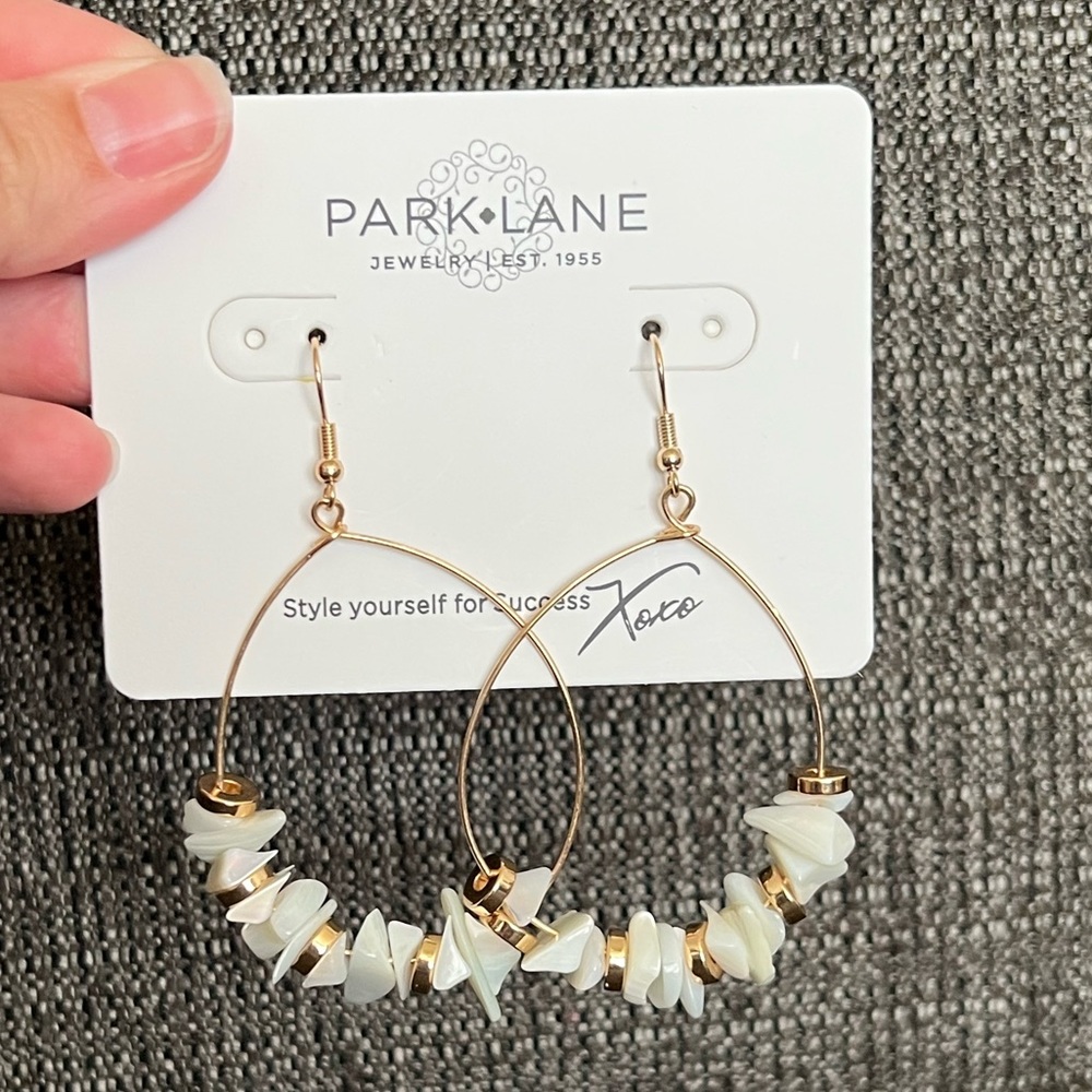 Park Lane Gold Hoops